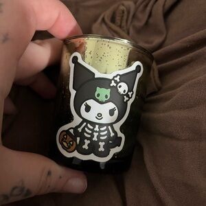 Cute Kuromi Skeleton Candle Holder